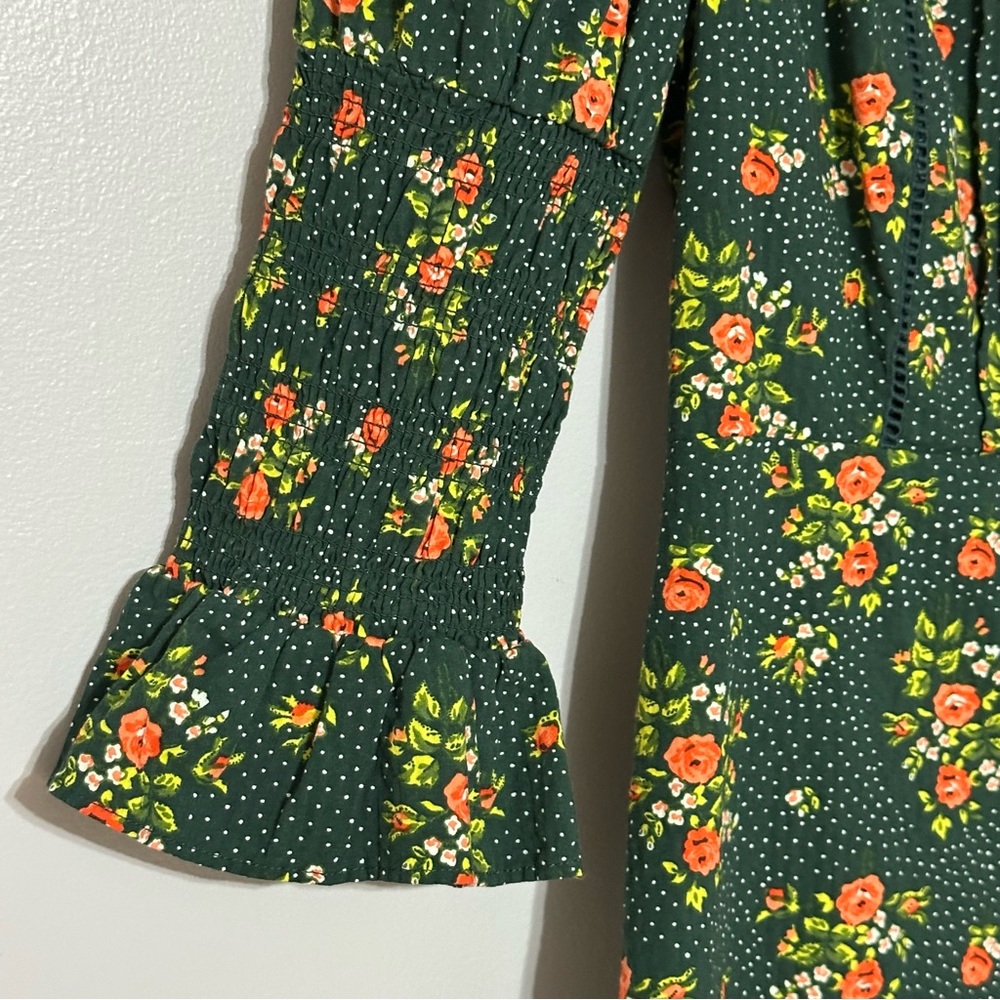 Laura Ashley x Urban Outfitters Maisy Mock Neck Mini Dress - Picture 3 of 11